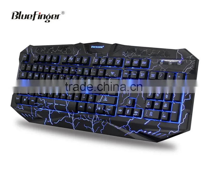 OEM USB wired split keyboard with changeable color backlit