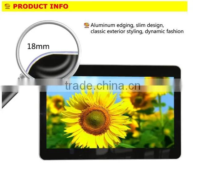 HD 15.6 inch HD wall mounted 15 inch android tablet pc