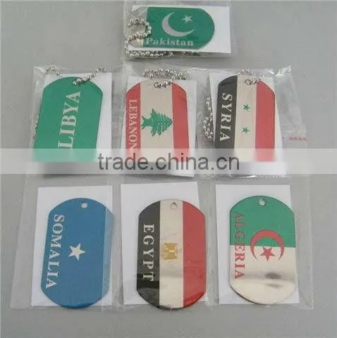 aluminum dog tag