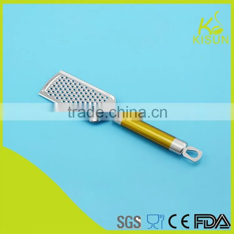 Latest handle kitchen appliance stainless steel multifunction grater cheese grater