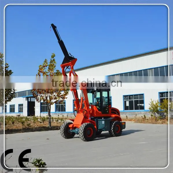 small front end wheel loader mini loader with quick hitch for multi use