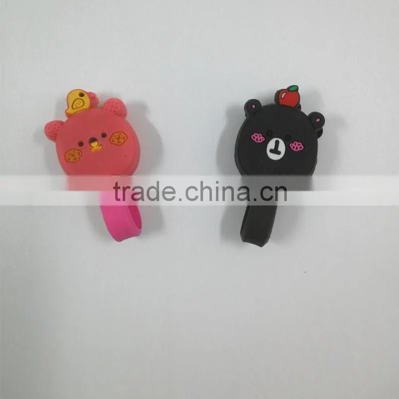 Factory price small MOQ custom made ear phone cable winder
