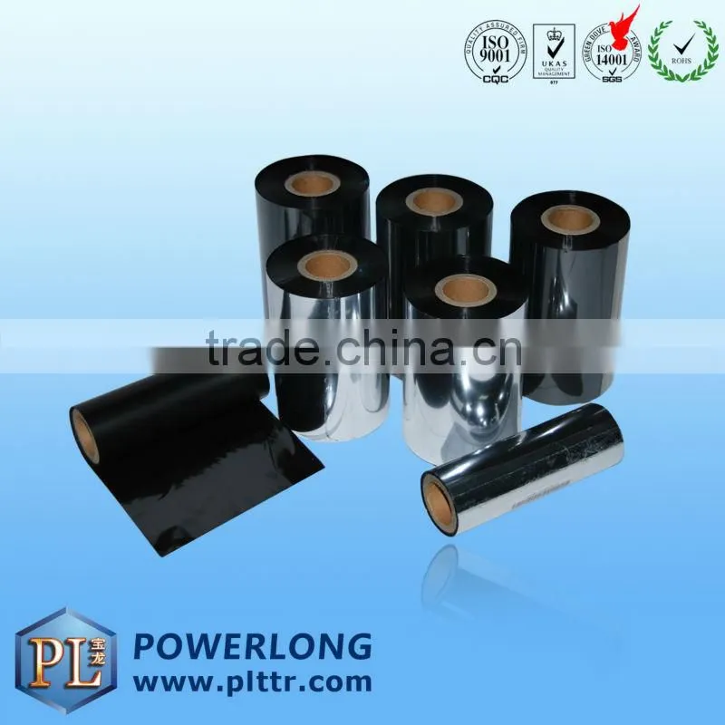 black resin ribbon with enhance and high quality