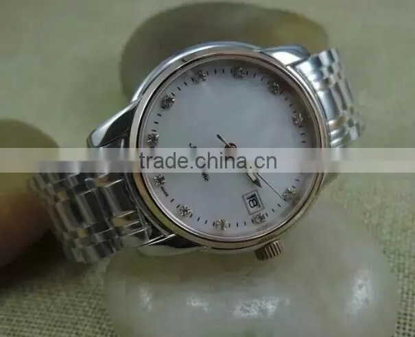 new trend hot in alibaba stainless steel watches mens and womens watches