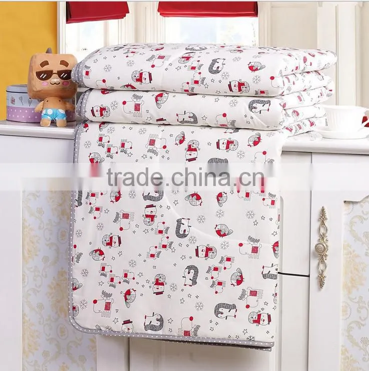 Luxury Home/hotel New Style cheap baby quilt designs Printed Microfiber 100% Silk Floss Quilt,Quiting Batting for sale