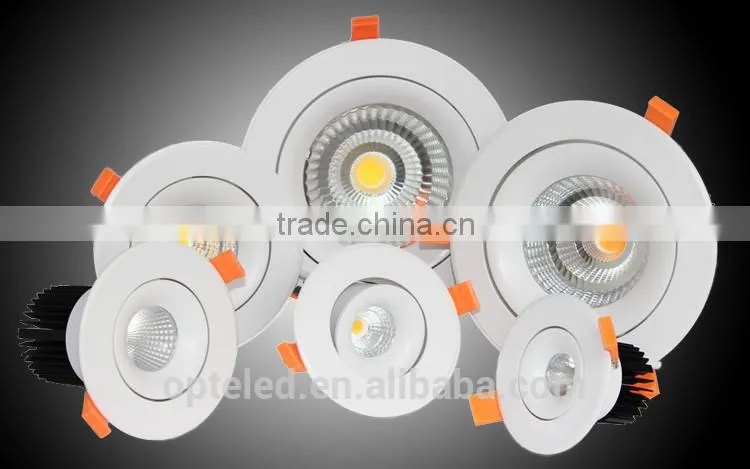 20watt recessed mounted cob downlight with high quality led downlight fixture