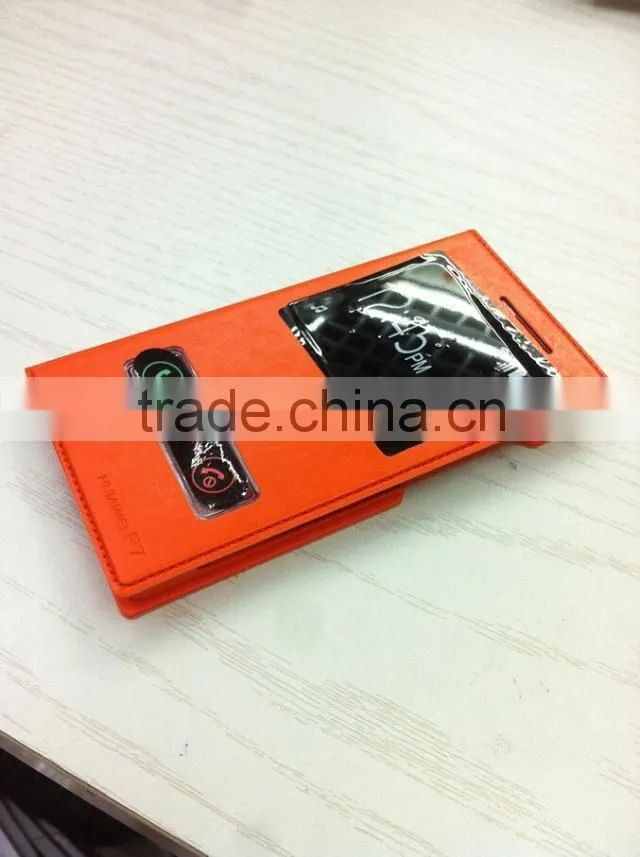 For Huawei Ascend P7 case,for huawei p7 case,for huawei p7 leather flip stand folio smart phone cover case