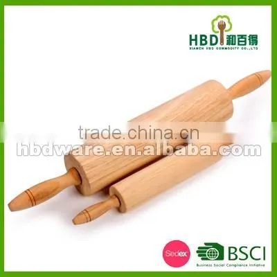 High quality rubber wood rolling pin wholesale
