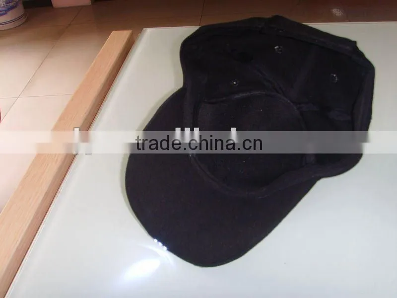 100% cotton twill LED cap with logo,led light baseball cap