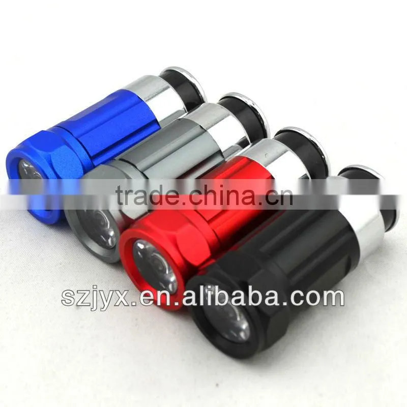 mini LED torch with car cigarette lighter adapter