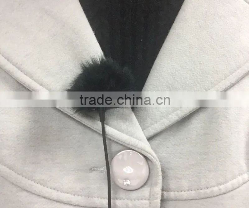 Sport camera voice recorder microphone with clip