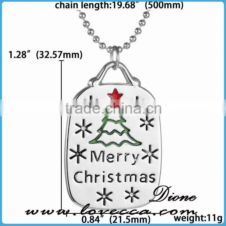 Halloween necklace Ghost Children round locket glow in the dark pendant Halloween decoration