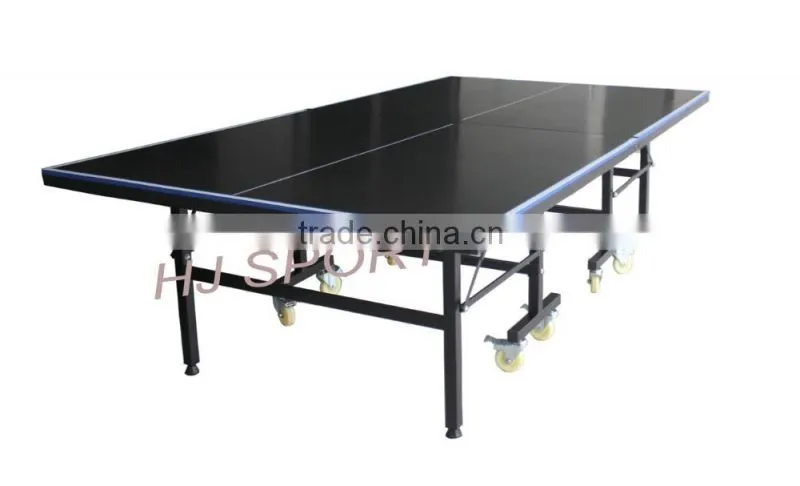 Factory Promotion 16mm MDF board, Standard size Moveable foldable Table tennis table