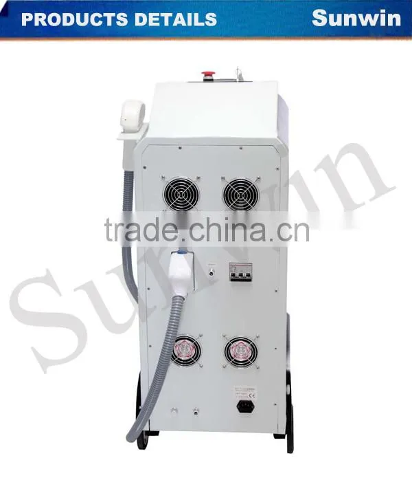 Hottest new product 808nm Diode Laser permanent Hair Removal machine