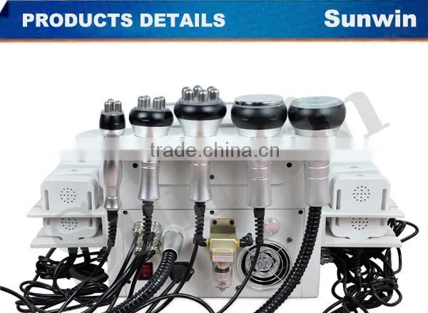 SW-216F Best 6in1 RF cavitation vacuum liposuction beauty slimming machine