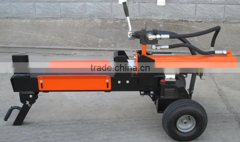 Horizontal Log Splitter 13T with gasoline engine, 520mm cutting length, new item
