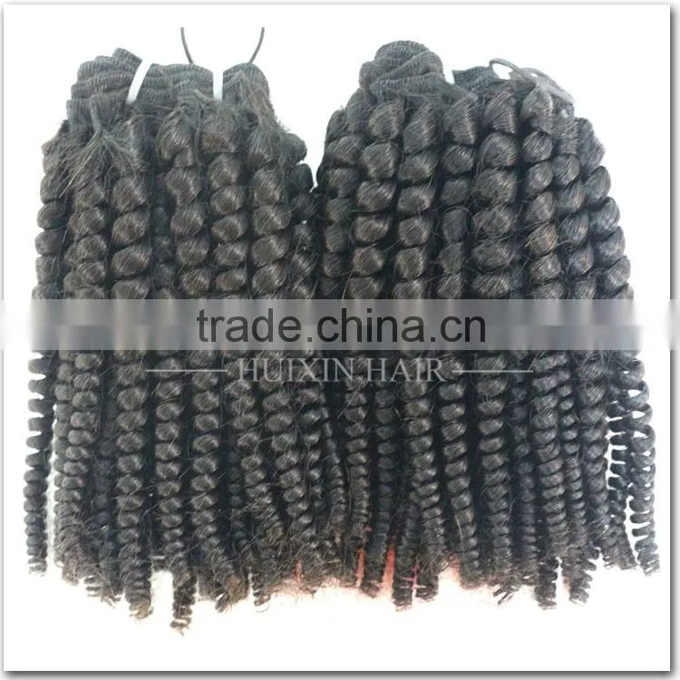 Alibaba China wholesale hair products mongolian kinky curly remy hair weave, hot style kinky curly human hair weave