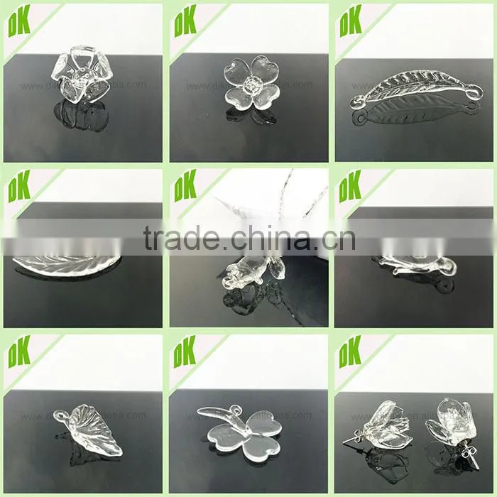 2015 latest wedding glass necklace designs // Factory wholesale meaningful living memory pendant glass fashionable jewelry