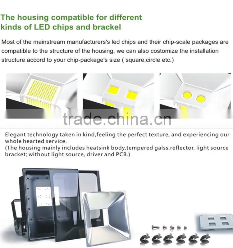 SAA certificated 150W IP65 waterproof MeanWell Driver led flood light