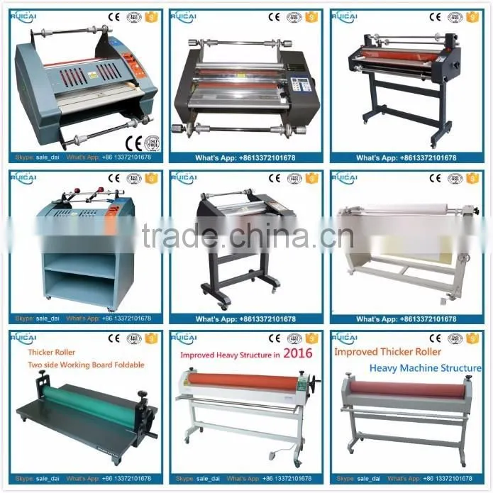 Cold and Hot 2 in 1 Digital Auto Slitting Roller Laminator Machine Laminating Machine