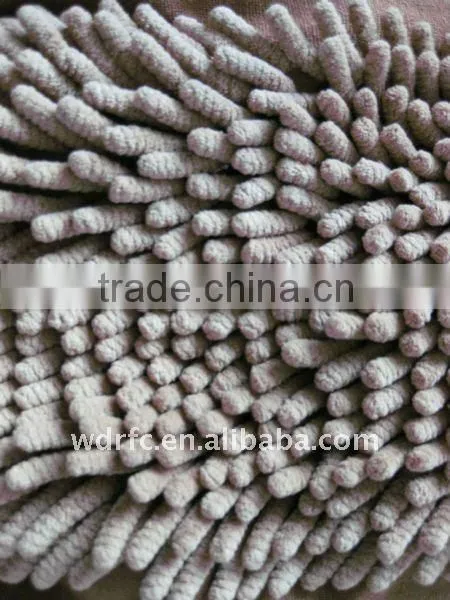 Chenille polyester Fabric/Microfiber cleaning fabric