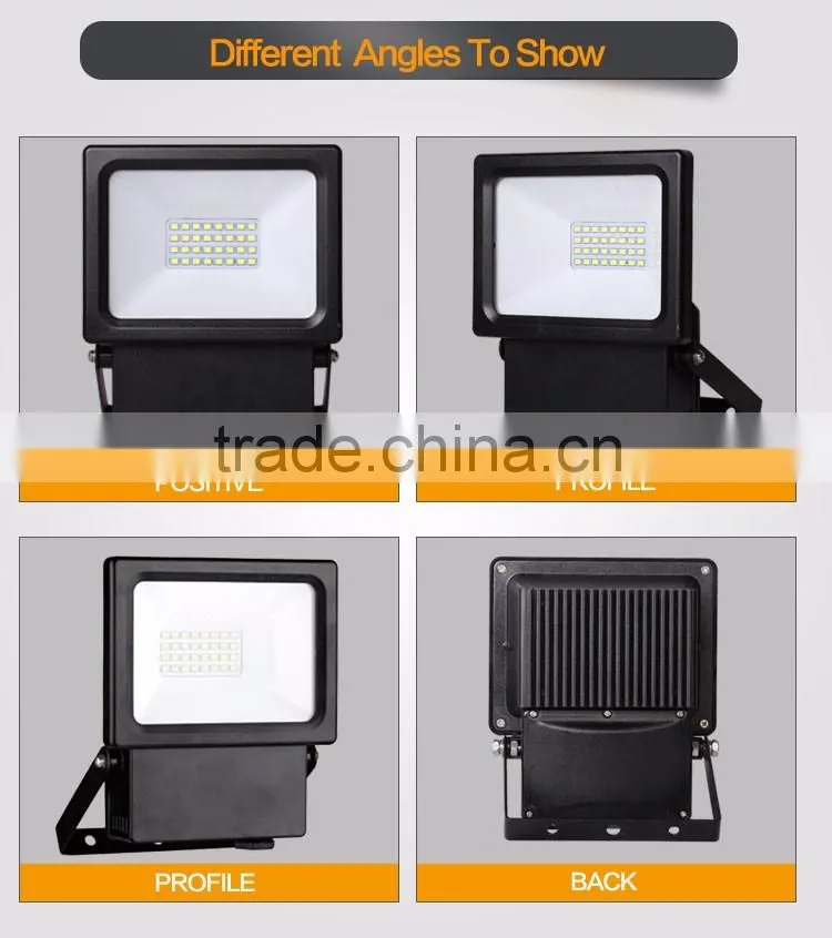 m051713 aluminum casing power super bright led flood light