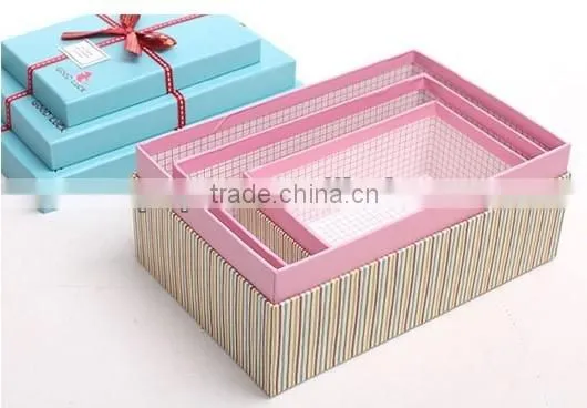 packaging gift box with ribbon,wholesale gift boxes with ribbon