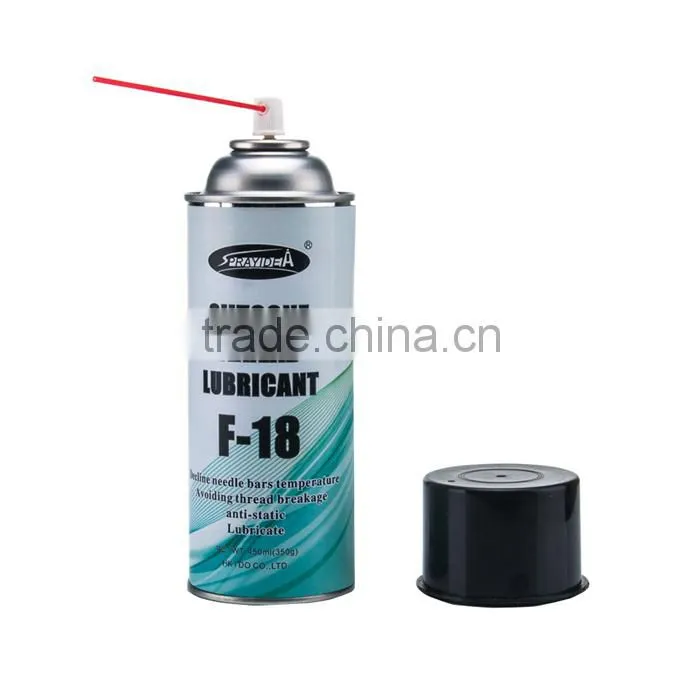 Hot selling F-18 silicone lubricantoil for sewing machine lubricant
