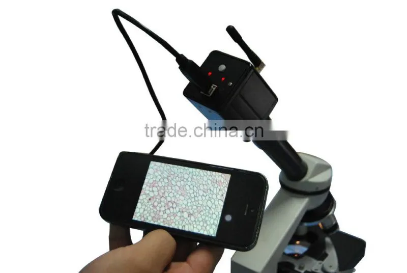 5.0MP HD wireless wifi and USB digital microscope camera support with ISO, OSX, Android, Windows and Linux