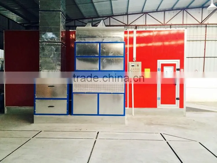 2016 Good Quality Electric Heating Water Based Paint Spray Booth