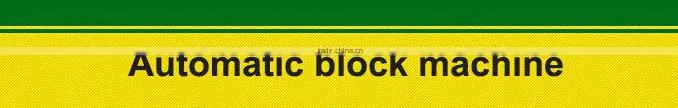Perfect design PLC Control automatic brick machine QT4-15B