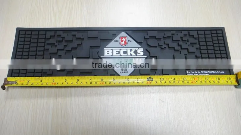 eco-friendly soft pvc bar mats,soft pvc rubber bar mats,bar mat with pvc coaster