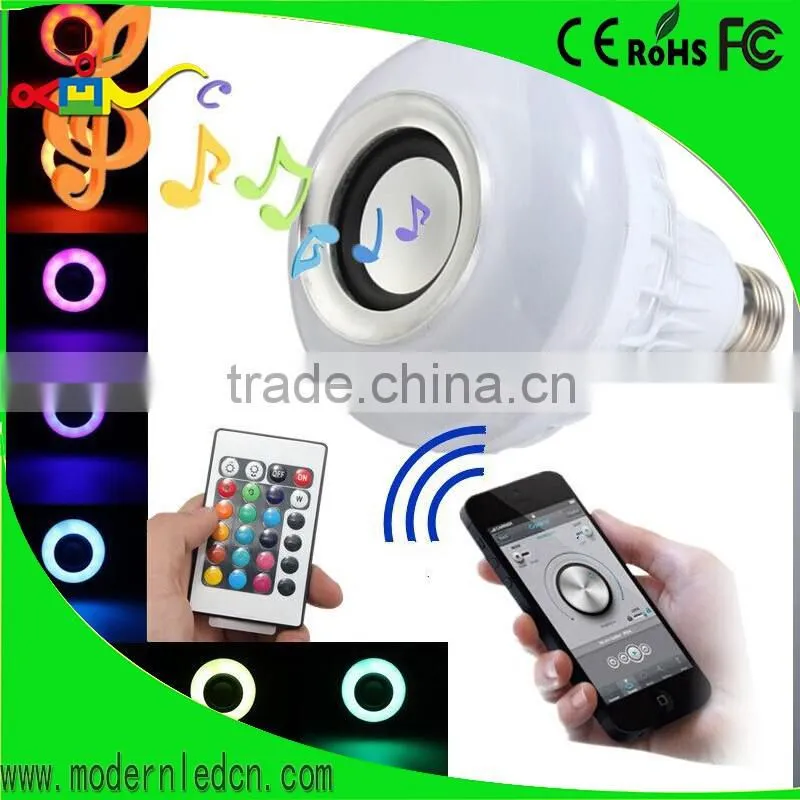 24keys ir remote 12w bluetooth smart bulb
