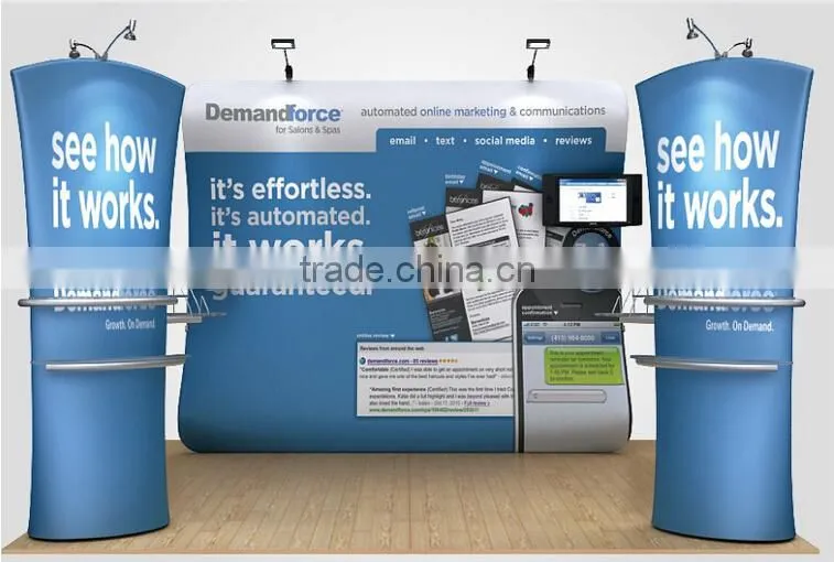 Tension Fabric Display Advertising Display Exhibition Booth Design