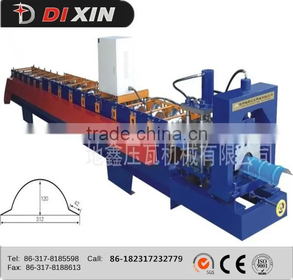 Galvanized aluminum plate ridge tile Roll Forming Machine