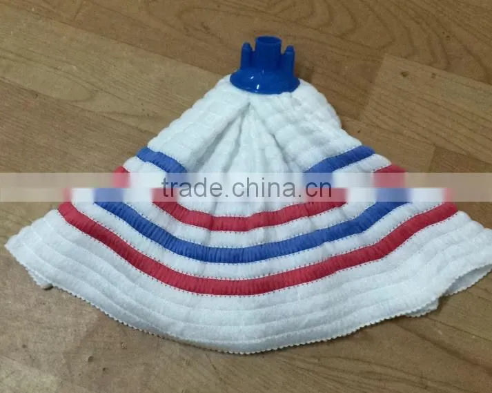 colored microfiber towel cloth floor wet mop head