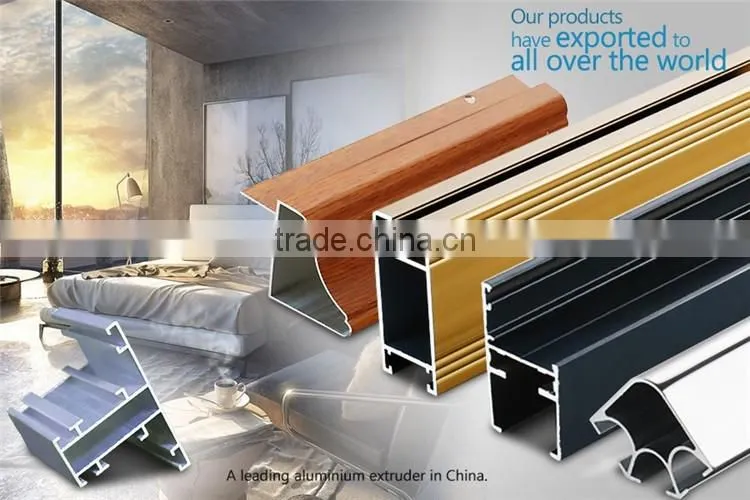 Iraq market powder coated aluminium profile price per kg