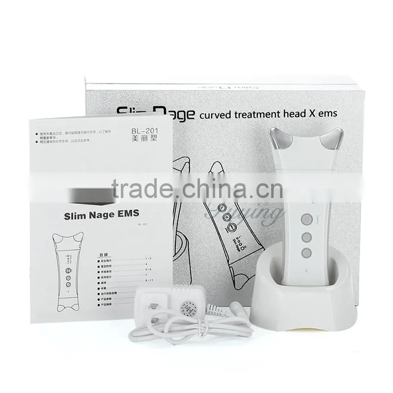 Top quality Waterproof Beauty Massage Ems Micro Current Slimming Technology Unique Probe Design Fits Body face lift machine