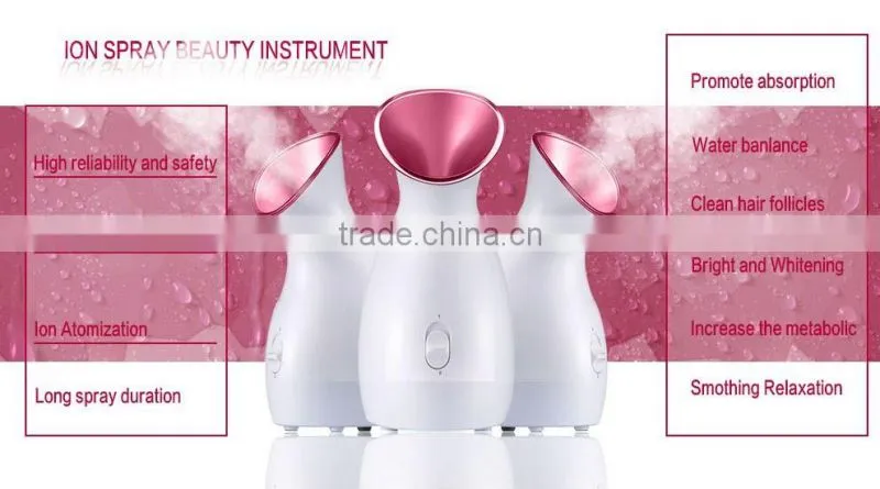 Nano Ionic Facial Steamer for skin moisture, discharge toxins