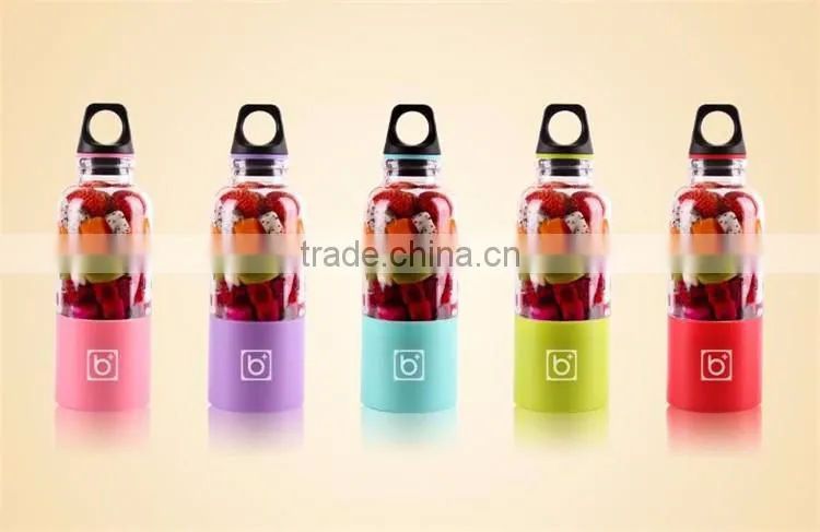 Hot Selling New Design Portable Colorful Blender Bingo Juicer Bottle Juicer Cup
