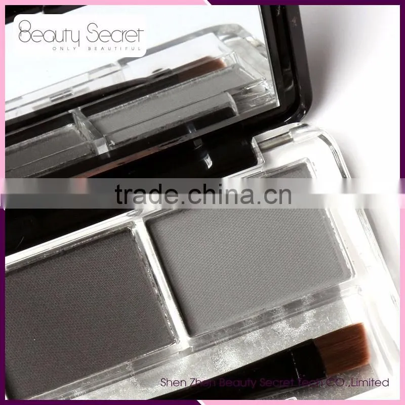 2 Multi Colors Waterproof Long-lasting Eyebrow Palette