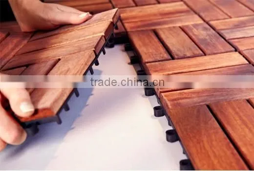 Wood decking/Interlocking outdoor deck tiles , Wood garden deck tiles, Garden tiles