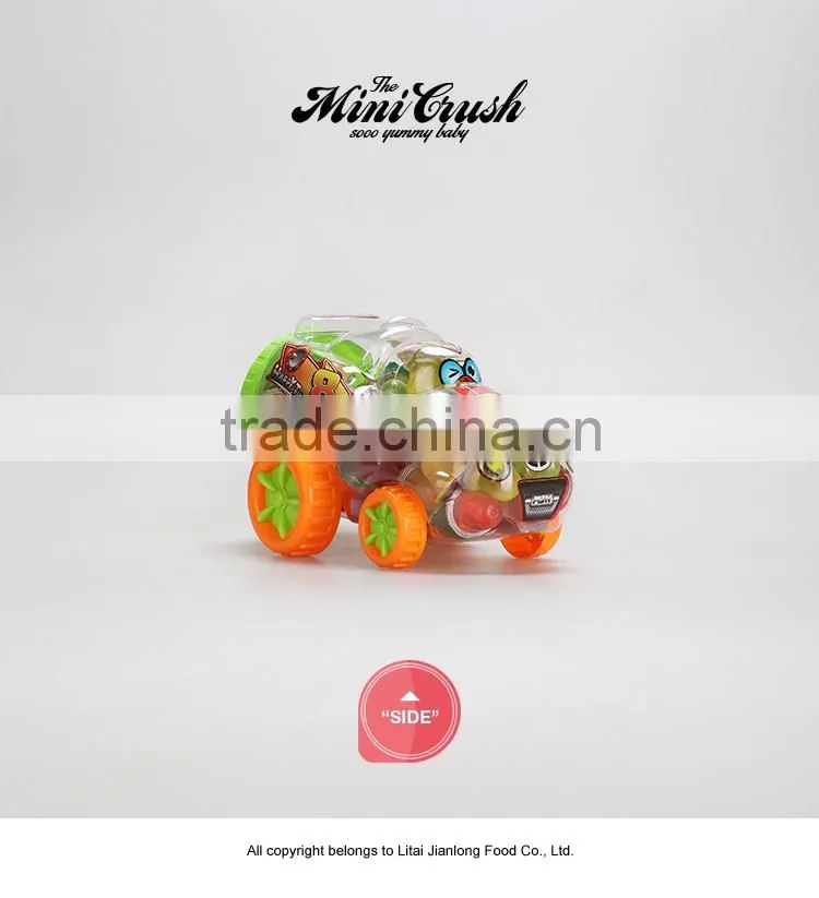 Cartoon Toy Car Loaded Halal Jelly Candy Pudding