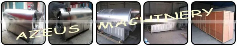 Grain Processing Equipment Type wheat / spice / seeds usage peanut roasting machine