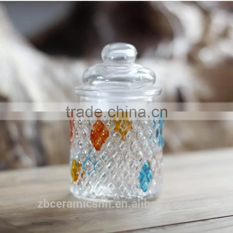 small glass bottles