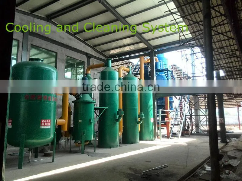 CE approved wood gasifier boiler wood chips power generator sawdust gasification power generation