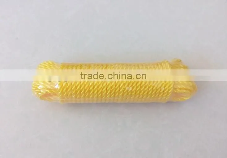 Virgin synthetic pe nylon twisted rope