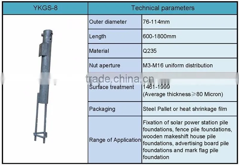Hot dip galvanized carbon steel Solid Shaft Helix Screw Anchor