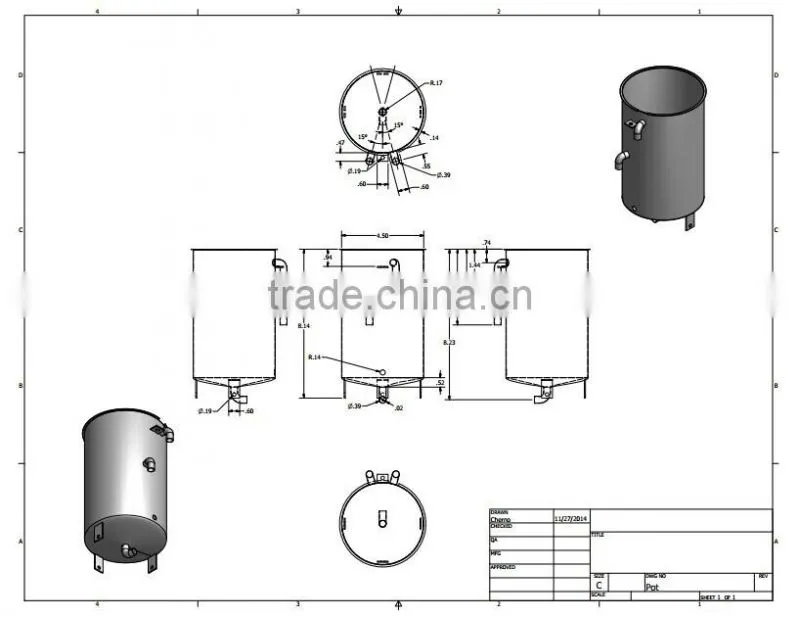 Shenzhen manufacture Custom made cnc machining brass turning drawing parts