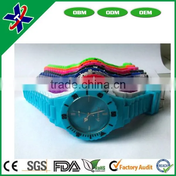 cool new design style strap wrist watch,silicon rubber watch ,wrist watch straps